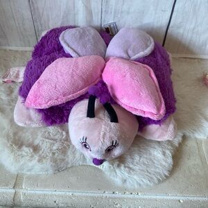 Pillow Pets Pee Wee Pink & Purple Butterfly Pillow Plush